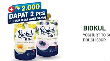 Promo Harga Biokul Yogurt To Go! 80 gr - Hypermart