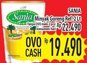 Promo Harga SANIA Minyak Goreng 2 ltr - Hypermart