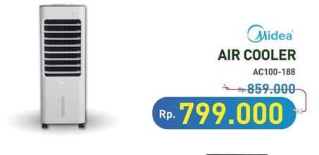 Promo Harga Midea AC 100-18B Air Cooler  - Hypermart