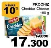 Promo Harga PROCHIZ Keju Cheddar 180 gr - Giant