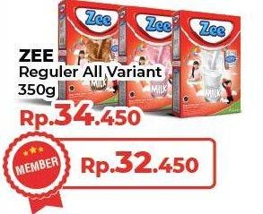 Promo Harga ZEE Susu Bubuk All Variants 350 gr - Yogya