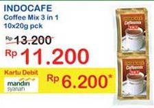 Promo Harga Indocafe Coffeemix 10 pcs - Indomaret