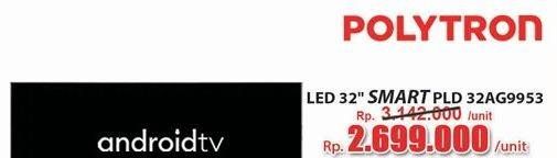 Promo Harga Polytron LED Android TV   - Hari Hari