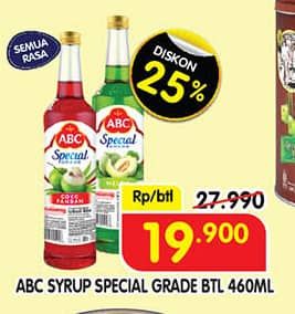 Promo Harga ABC Syrup Special Grade All Variants 485 ml - Superindo