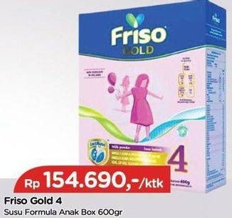 Promo Harga FRISO Gold 4 Susu Pertumbuhan 600 gr - TIP TOP