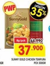 Promo Harga Sunny Gold Chicken Tempura 500 gr - Superindo