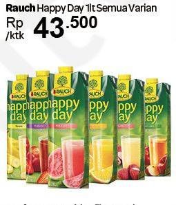 Promo Harga RAUCH Happy Day All Variants 1 ltr - Carrefour