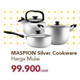 Promo Harga MASPION Silver Cookware  - Carrefour