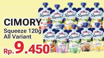 Promo Harga Cimory Squeeze Yogurt All Variants 120 gr - Yogya