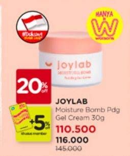 Promo Harga Joylab Moisture Bomb Pudding Gel Creme 30 gr - Watsons