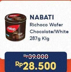 Promo Harga Nabati Bites White, Richoco 287 gr - Indomaret