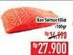 Promo Harga Salmon Fillet per 100 gr - Hypermart