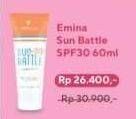 Promo Harga EMINA Sun Battle SPF 30+ PA+++ 60 ml - Alfamart