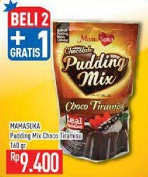 Promo Harga MAMASUKA Pudding Mix Choco Tiramisu 160 gr - Hypermart