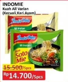 Promo Harga Indomie Mi Kuah Kari Ayam 72 gr - Alfamart