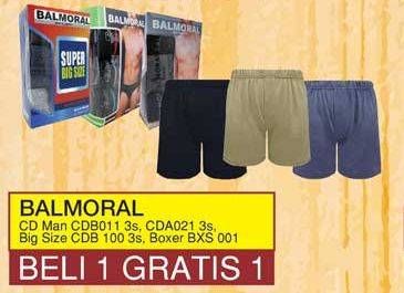 Promo Harga BALMORAL Underwear CDB011, CDB100, CDA021, BXS001 3 pcs - Yogya