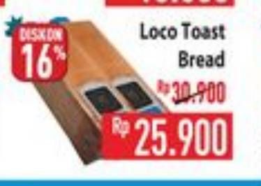 Promo Harga Disney Loco Toast Bread  - Hypermart