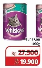 Promo Harga WHISKAS Kitten Cat Food Tuna 400 gr - Lotte Grosir
