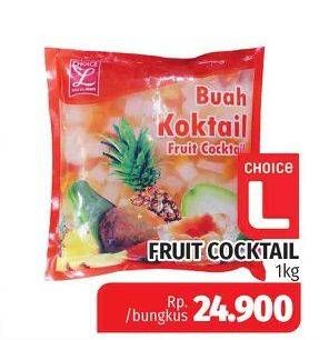 Promo Harga CHOICE L Fruit Cocktail 1 kg - Lotte Grosir