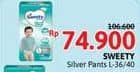 Sweety Silver Pants