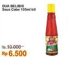 Promo Harga DUA BELIBIS Saus Cabe 135 ml - Indomaret