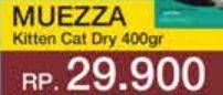 Promo Harga Muezza Cat Food Dry Kitten 400 gr - Yogya