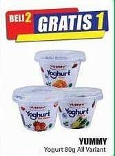 Promo Harga YUMMY Yogurt All Variants 80 gr - Hari Hari