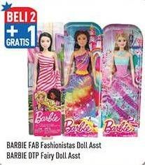 Promo Harga Barbie FAB Fashionistas/DTP Fairy Doll ASST  - Hypermart
