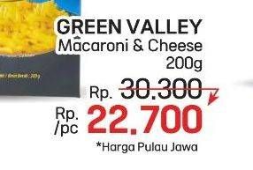 Promo Harga Green Valley Macaroni & Cheese 200 gr - LotteMart