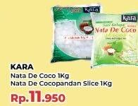 Promo Harga Kara Nata De Coco Original, Cocopandan Slice 1000 gr - Yogya