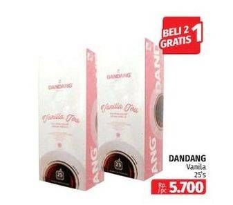 Promo Harga Dandang Teh Celup Vanilla Tea per 25 pcs 2 gr - Lotte Grosir