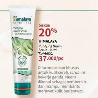 Promo Harga Himalaya Purifying Neem Scrub 100 ml - Guardian