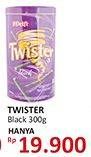 Promo Harga DELFI TWISTER Wafer Stick Black 300 gr - Alfamidi
