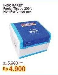 Promo Harga INDOMARET Facial Tissue Non Perfumed 200 pcs - Indomaret