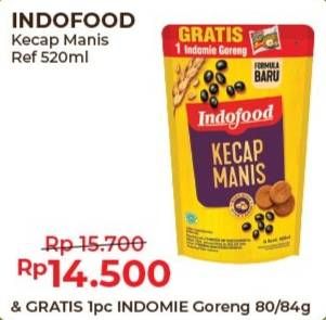 Promo Harga INDOFOOD Kecap Manis 520 ml - Alfamart