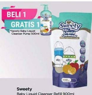 Promo Harga SWEETY Baby Liquid Cleanser 900 ml - TIP TOP