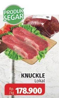 Promo Harga Beef Knuckle (Daging Inside) Lokal  - Lotte Grosir