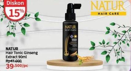 Promo Harga Natur Hair Tonic Gingseng 90 ml - Guardian