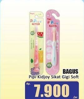 Promo Harga BAGUS Pipi Kids Tooth Brush Soft  - Hari Hari
