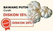 Promo Harga Bawang Putih per 100 gr - Yogya