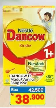 Promo Harga Dancow Nutritods 1+ Madu, Vanila 400 gr - Indomaret