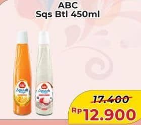 Promo Harga ABC Syrup Squash Delight 460 ml - Alfamart