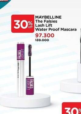 Promo Harga MAYBELLINE The Falsies Lash Lift Waterproof Mascara 30 gr - Watsons