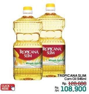 Promo Harga Tropicana Slim Corn Oil 946 ml - LotteMart