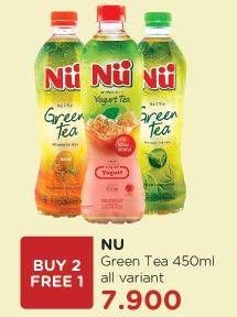 Promo Harga Nu Green Tea & Yogurt Tea  - Watsons