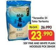 Promo Harga SSF Baifa Plain Noodles 284 gr - Superindo