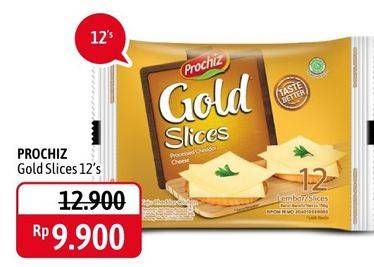 Promo Harga PROCHIZ Gold Slices 156 gr - Alfamidi