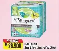 Promo Harga Laurier Super Slimguard Day 22.5 Cm 20 pcs - Alfamart