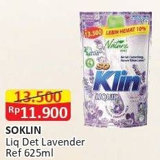 Promo Harga So Klin Liquid Detergent Provence Lavender 565 ml - Alfamart