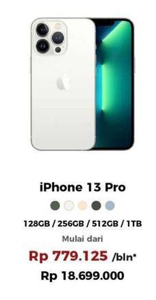 Promo Harga Apple iPhone 13 Pro  - Erafone
